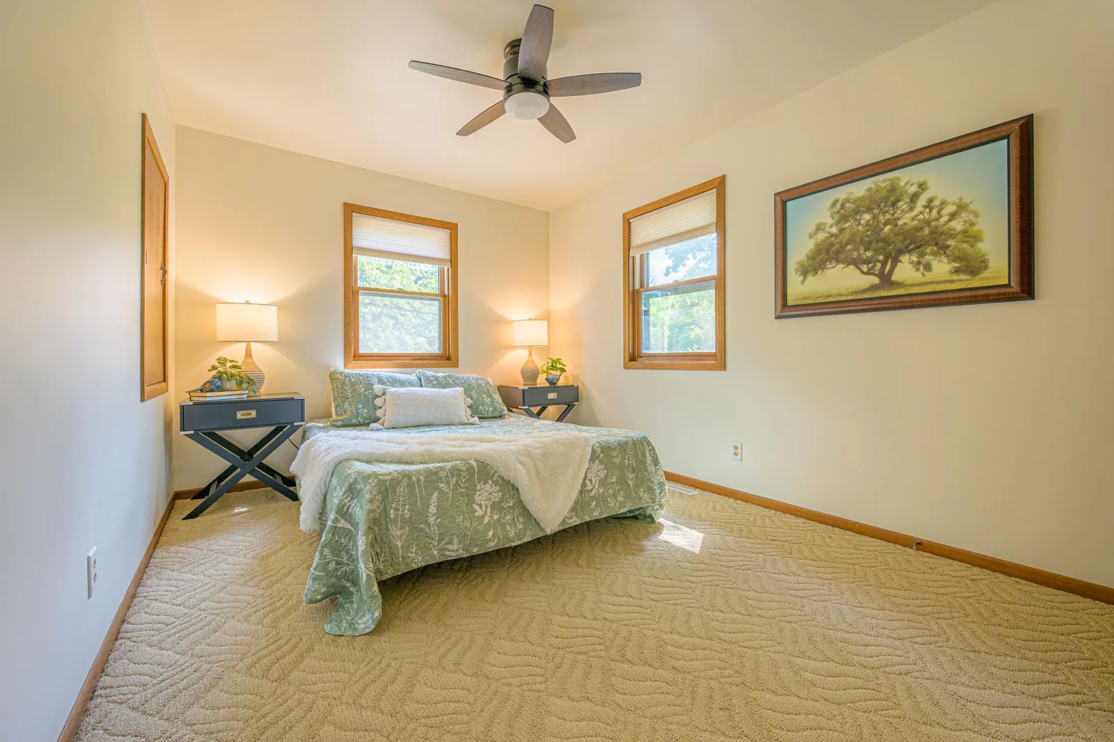 The second bedroom upstairs