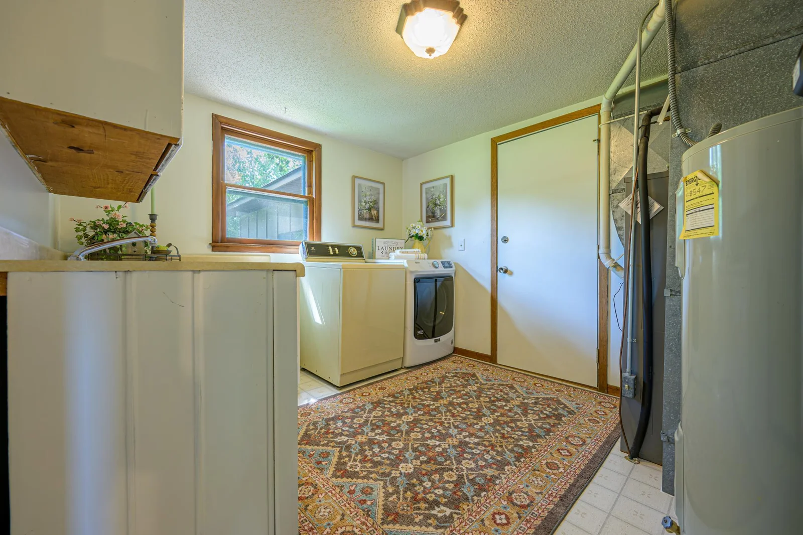 Main floor laundry room