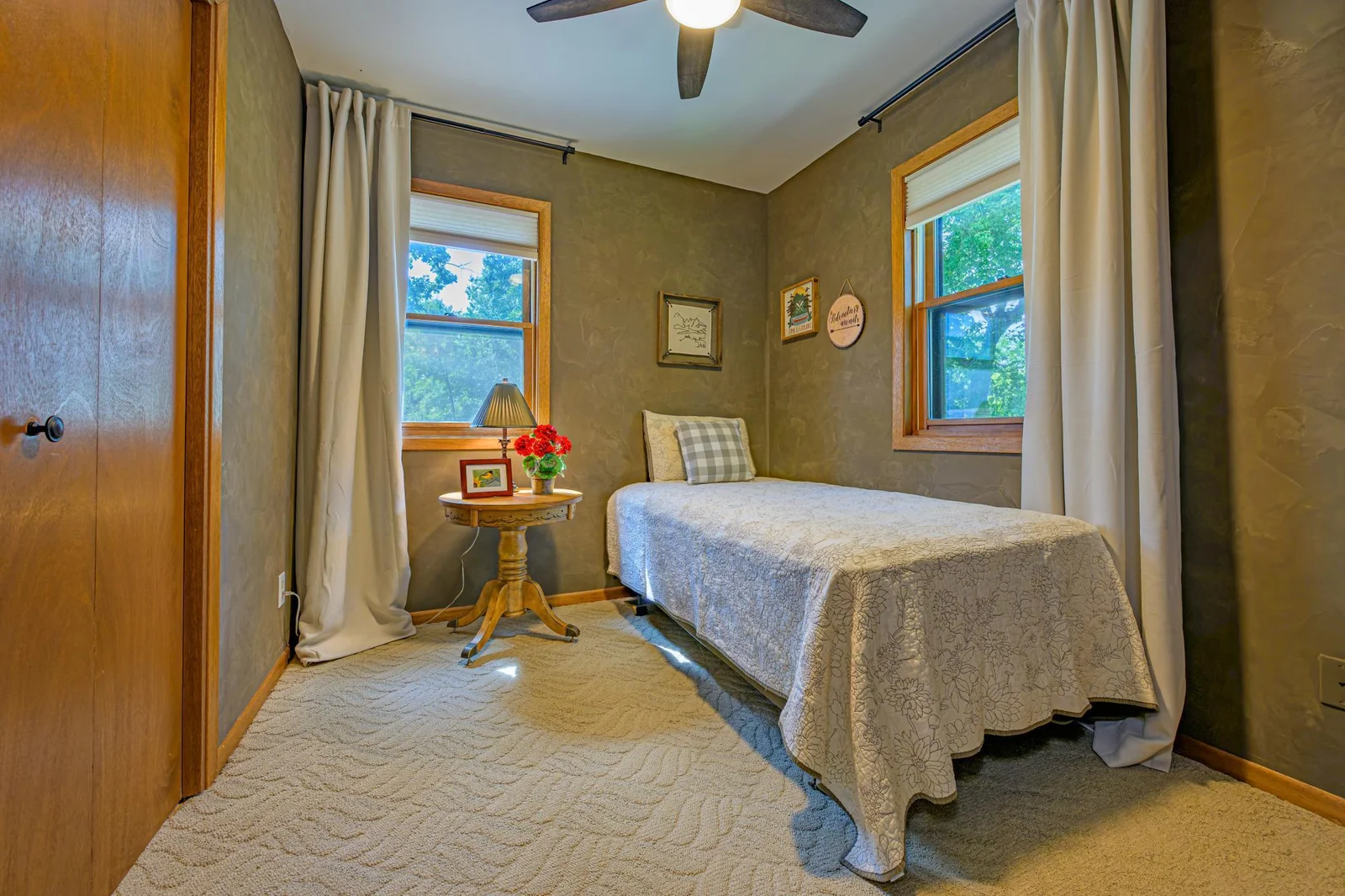 Third bedroom upstairs