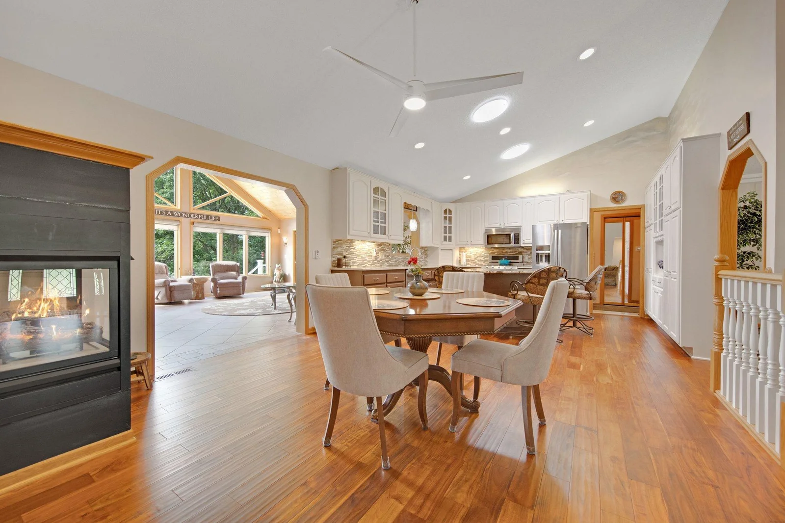 Head inside to the bright and open floor plan!