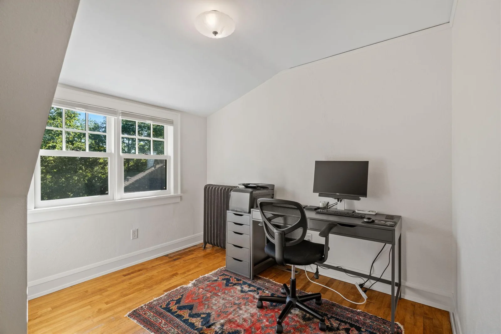 Bedroom #5. The fifth bedroom is currently used as an office.