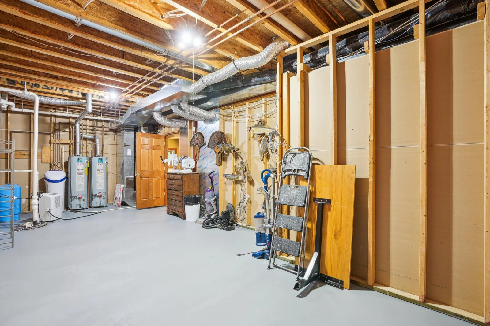 Mechanical room, 2 hot water heaters.jpg