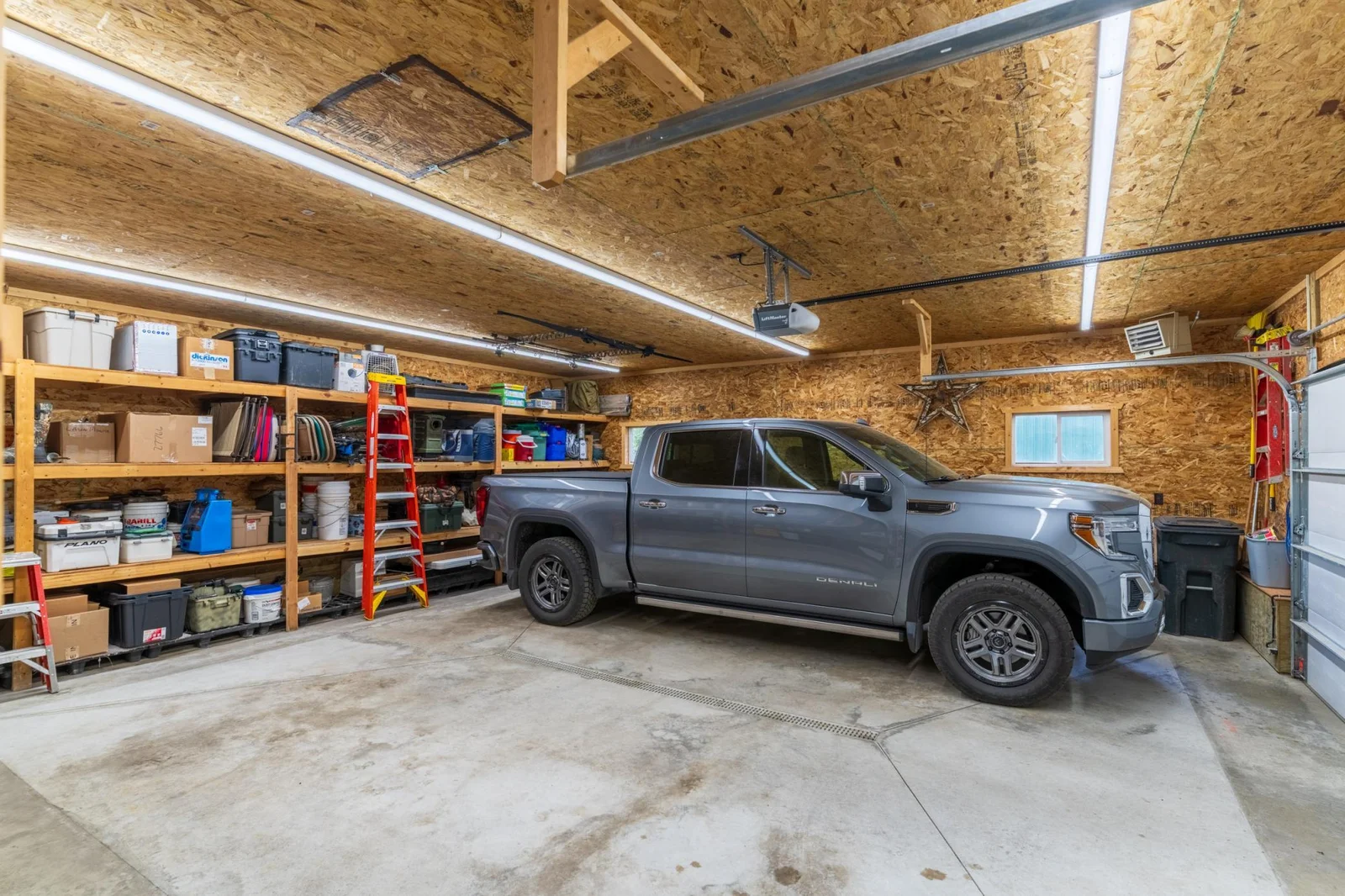 Spacious Garage with Shelving Included.jpg