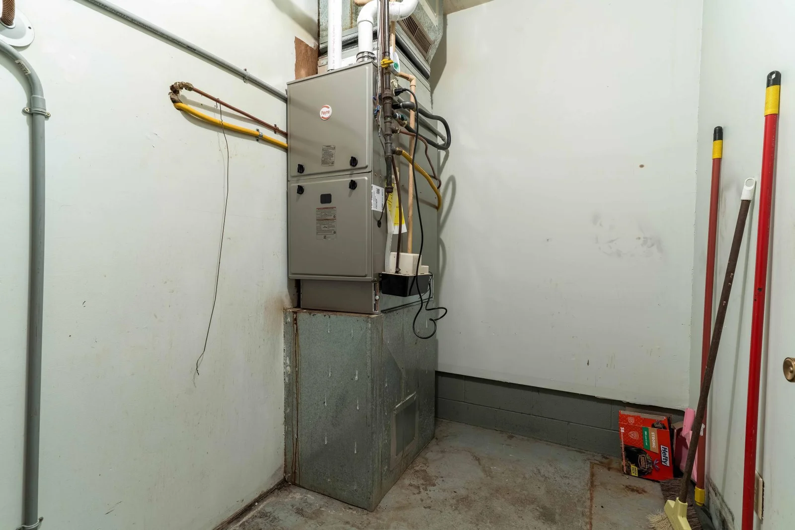 Brand new gas furnace