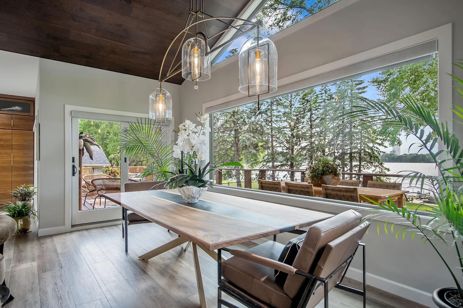 2nd  view of the formal dining room.