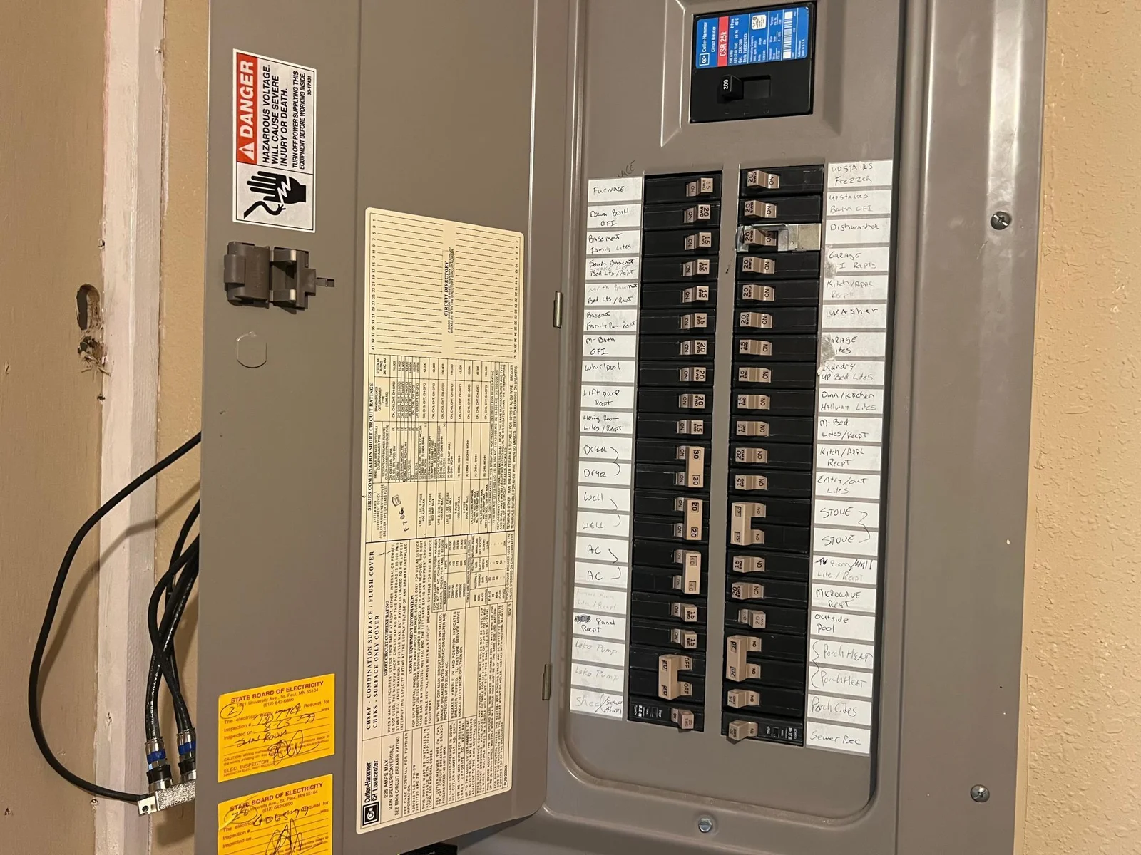 200 AMP SERVICE