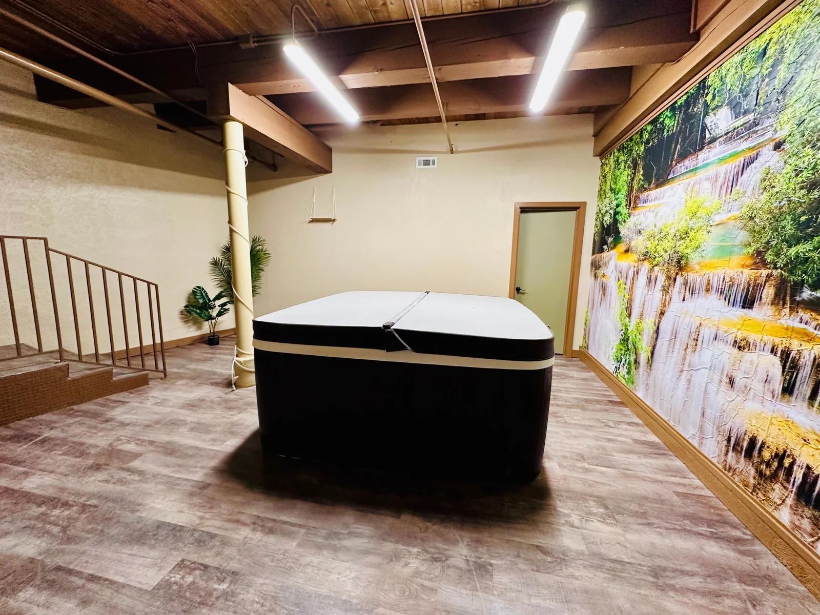 Hot tub room :)