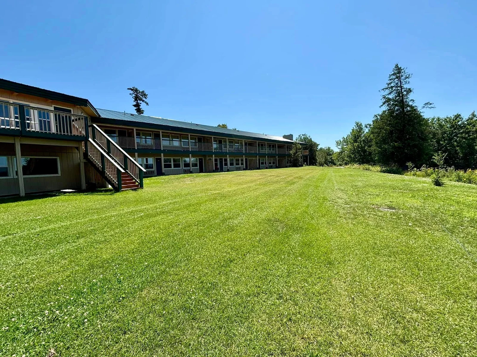 Large yard