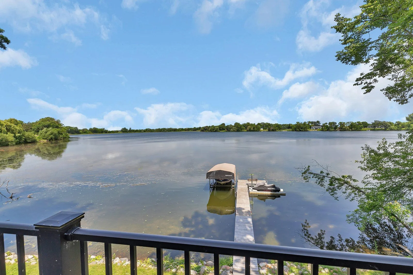 View from deck
