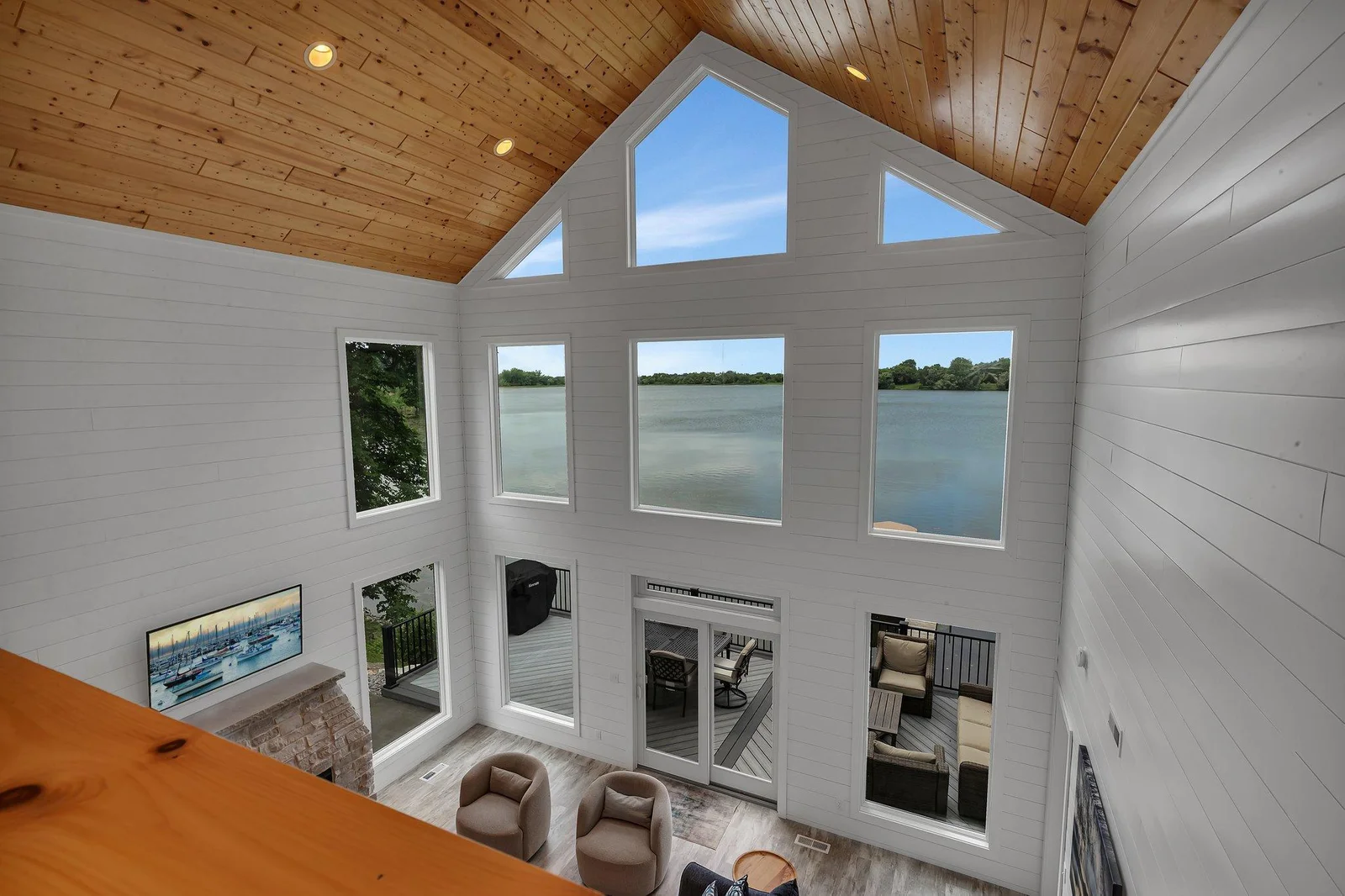 View from loft