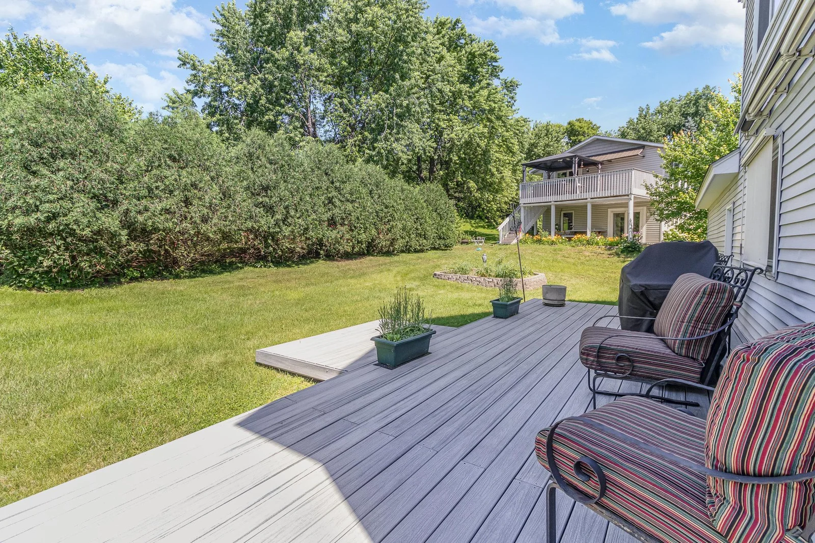 Enjoy your evenings cooling off on the deck.