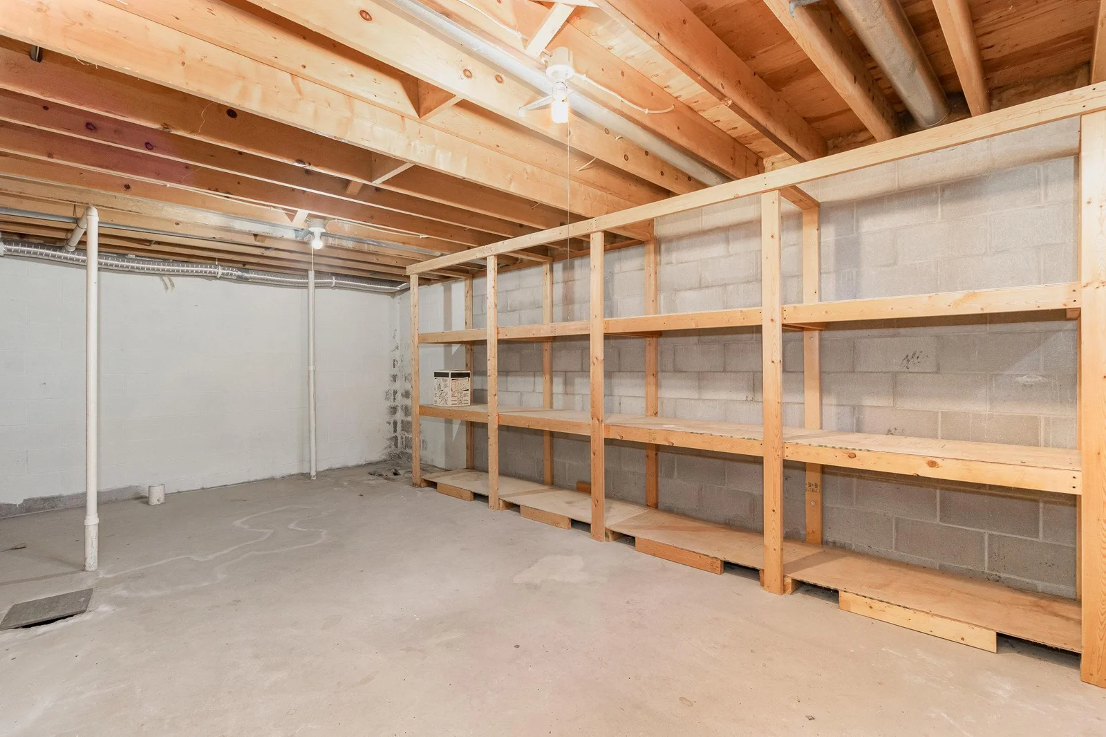 Lower Level unfinished - make it yours!