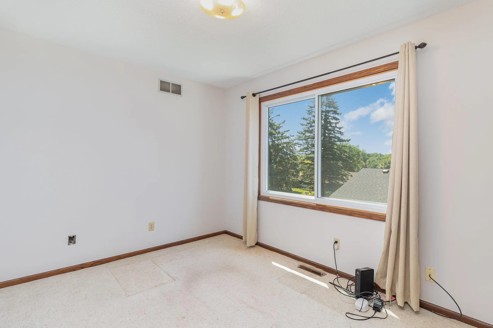 Wonderful picture window views out to laker
