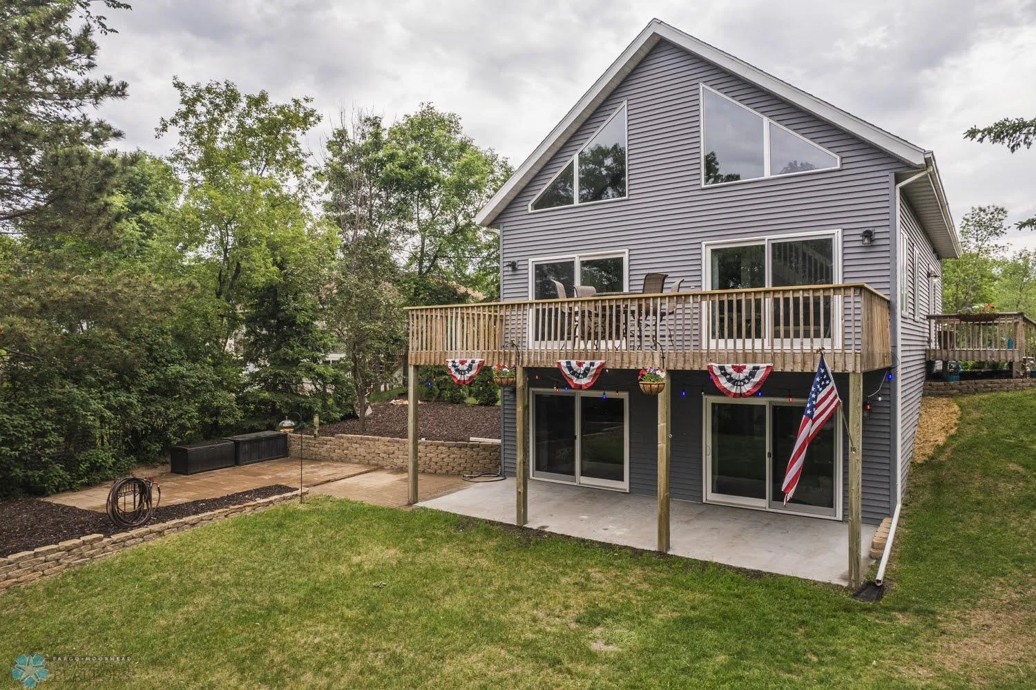 Large Deck & Patio Area
