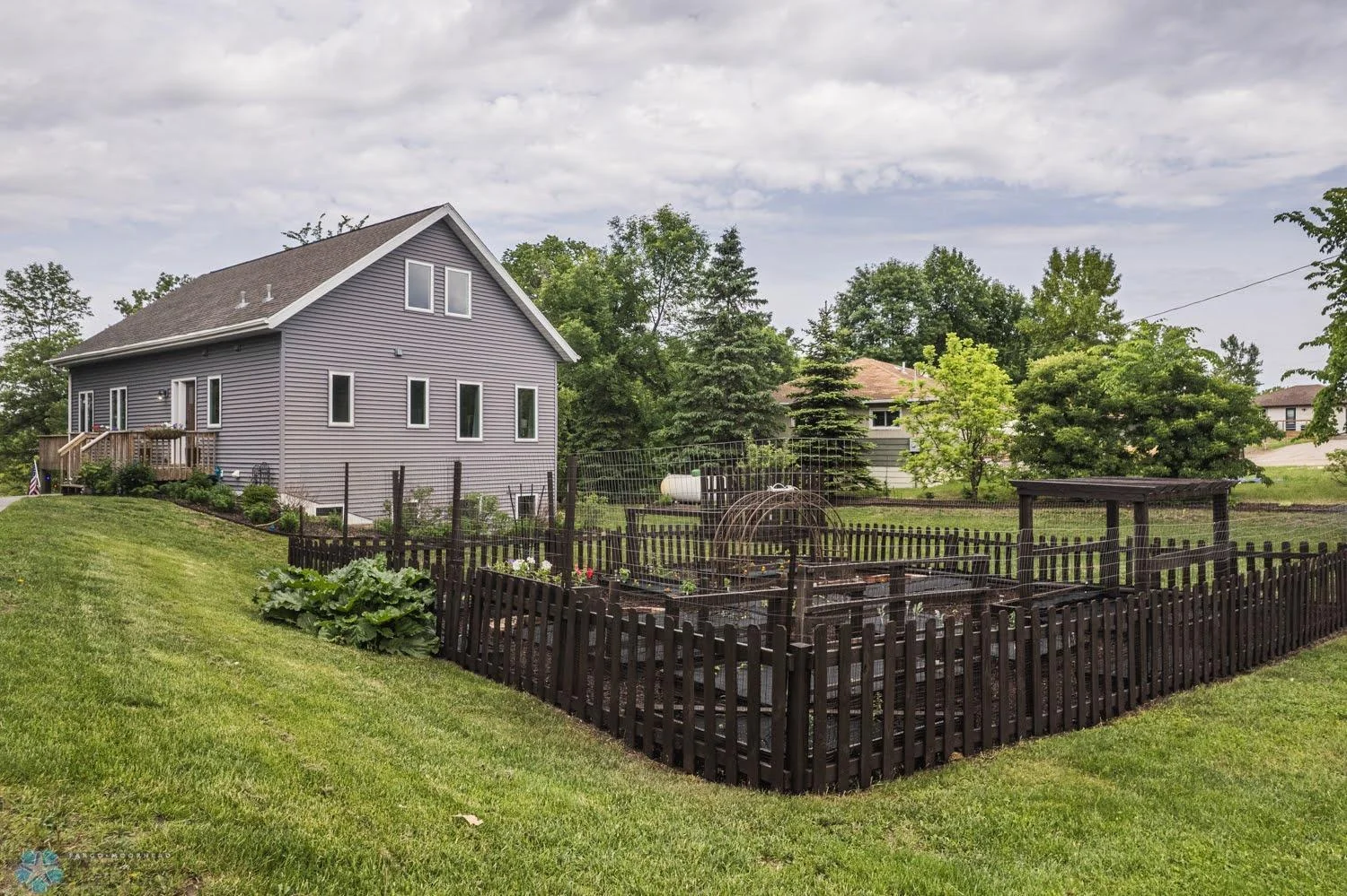 Fenced Garden Area
