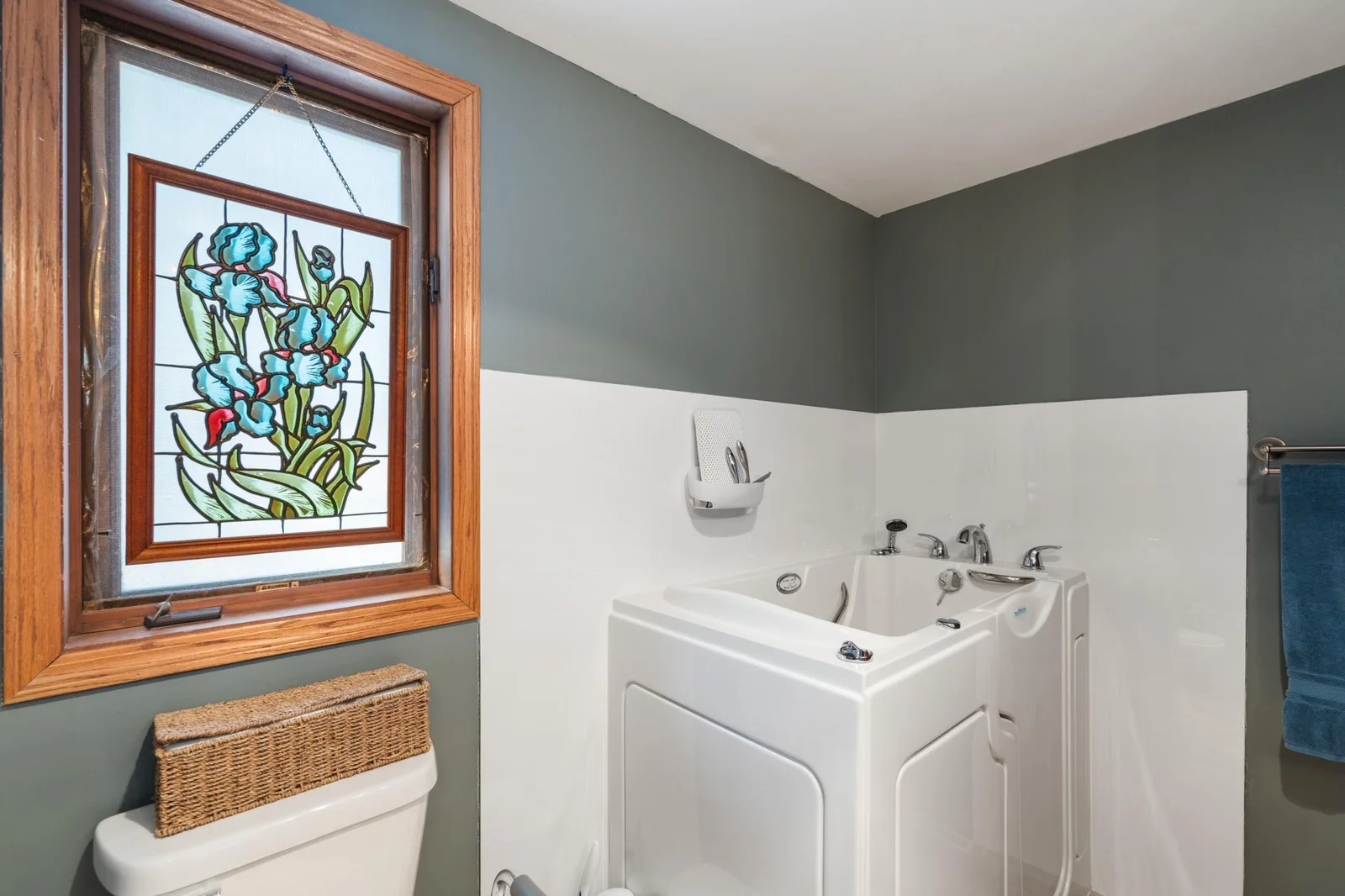 Additional walk-in tub.