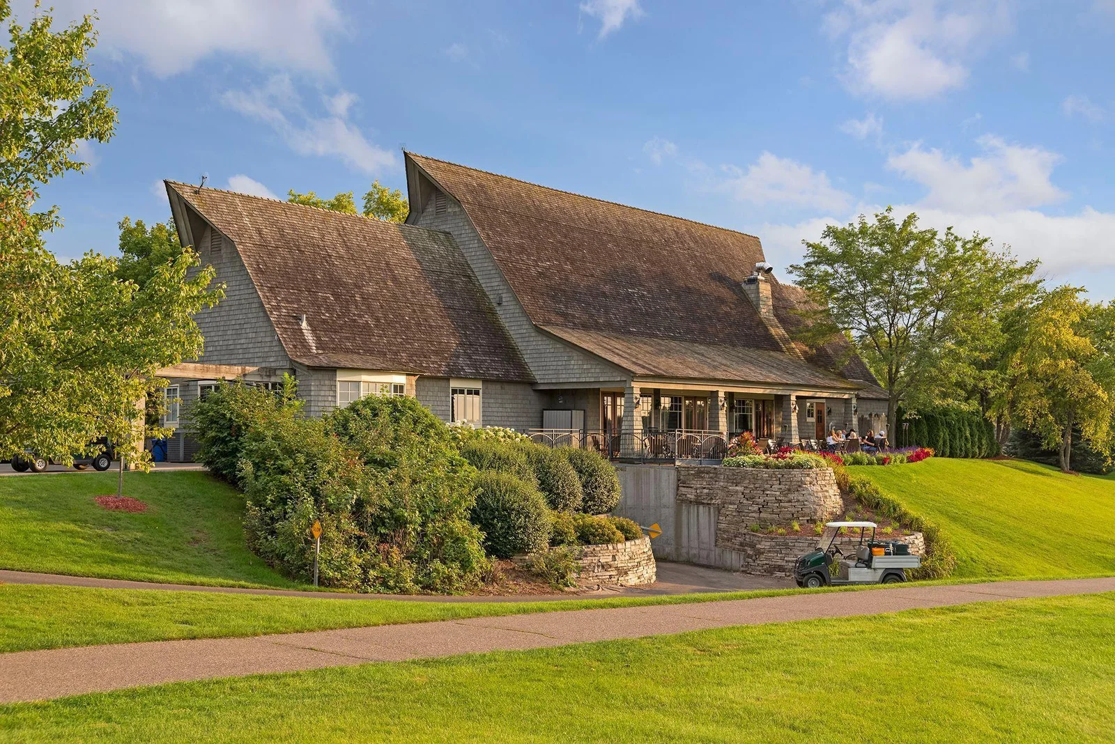 Tucked south of the neighborhood, you'll have easy access to The Chaska Town Course. This public golf course is considered one of the best in the Twin Cities. Designed by renowned golf course architect Arthur Hills