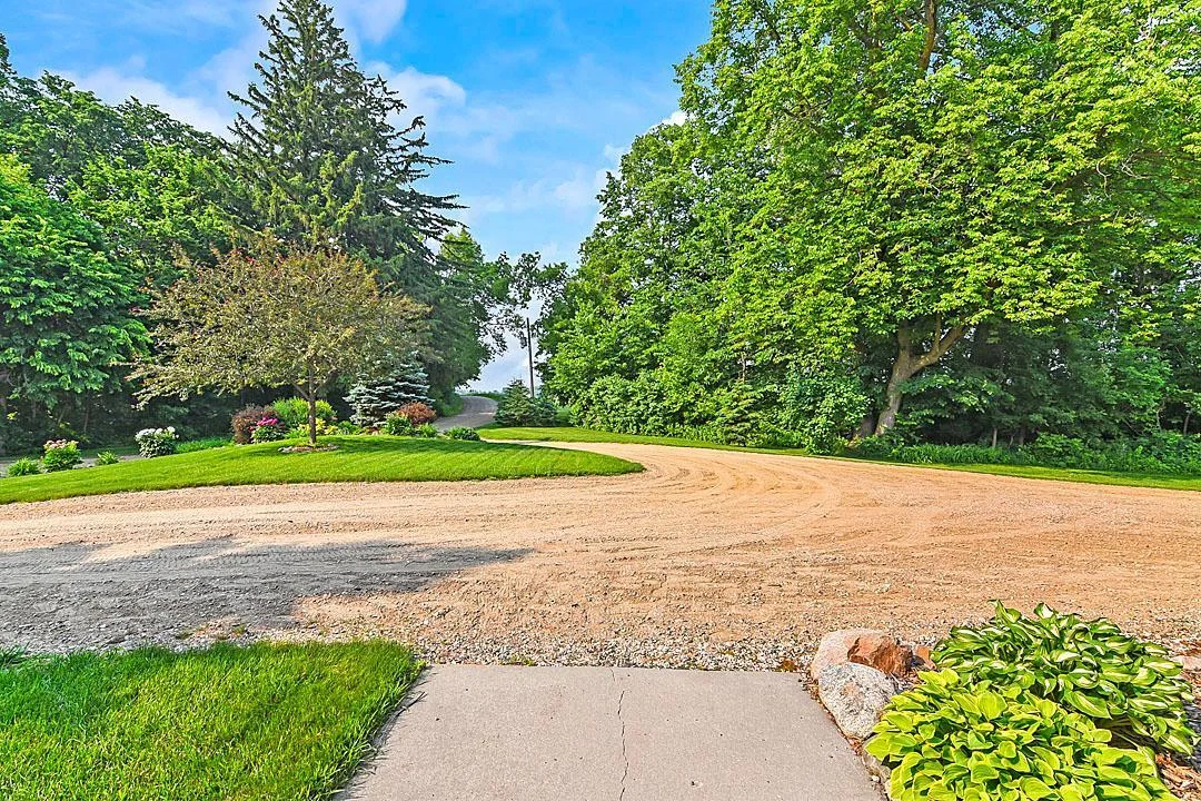 7458 39th Ave, Garfield, MN  View from the front porch