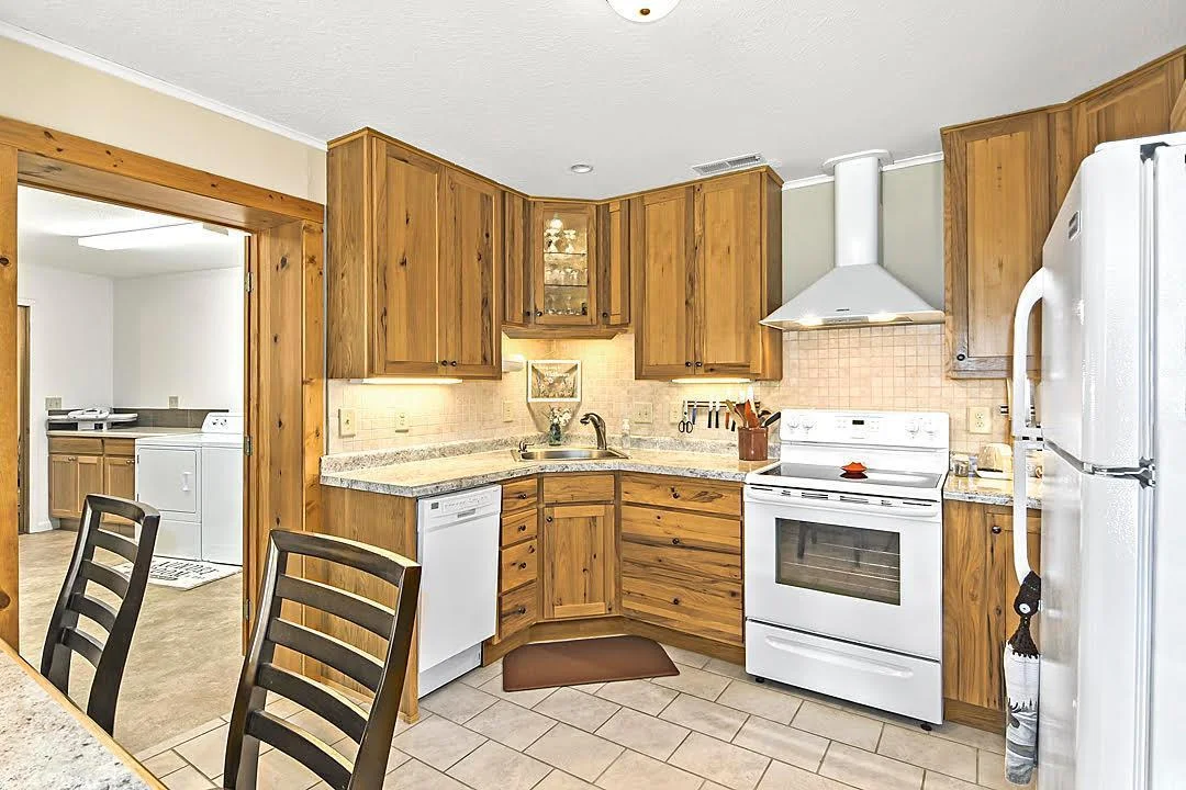 7458 39th Ave NW, Garfield, MN  Spacious kitchen is well equipped.
