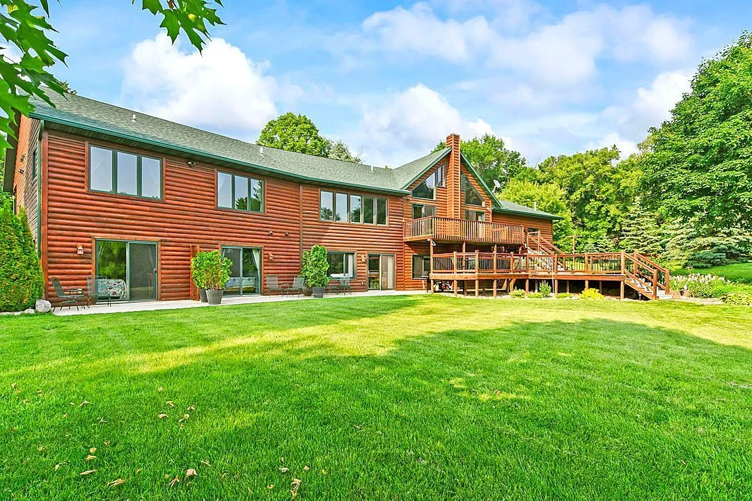 7458 39th Ave NW, Garfield, MN Lodge style home offers a lot of options.