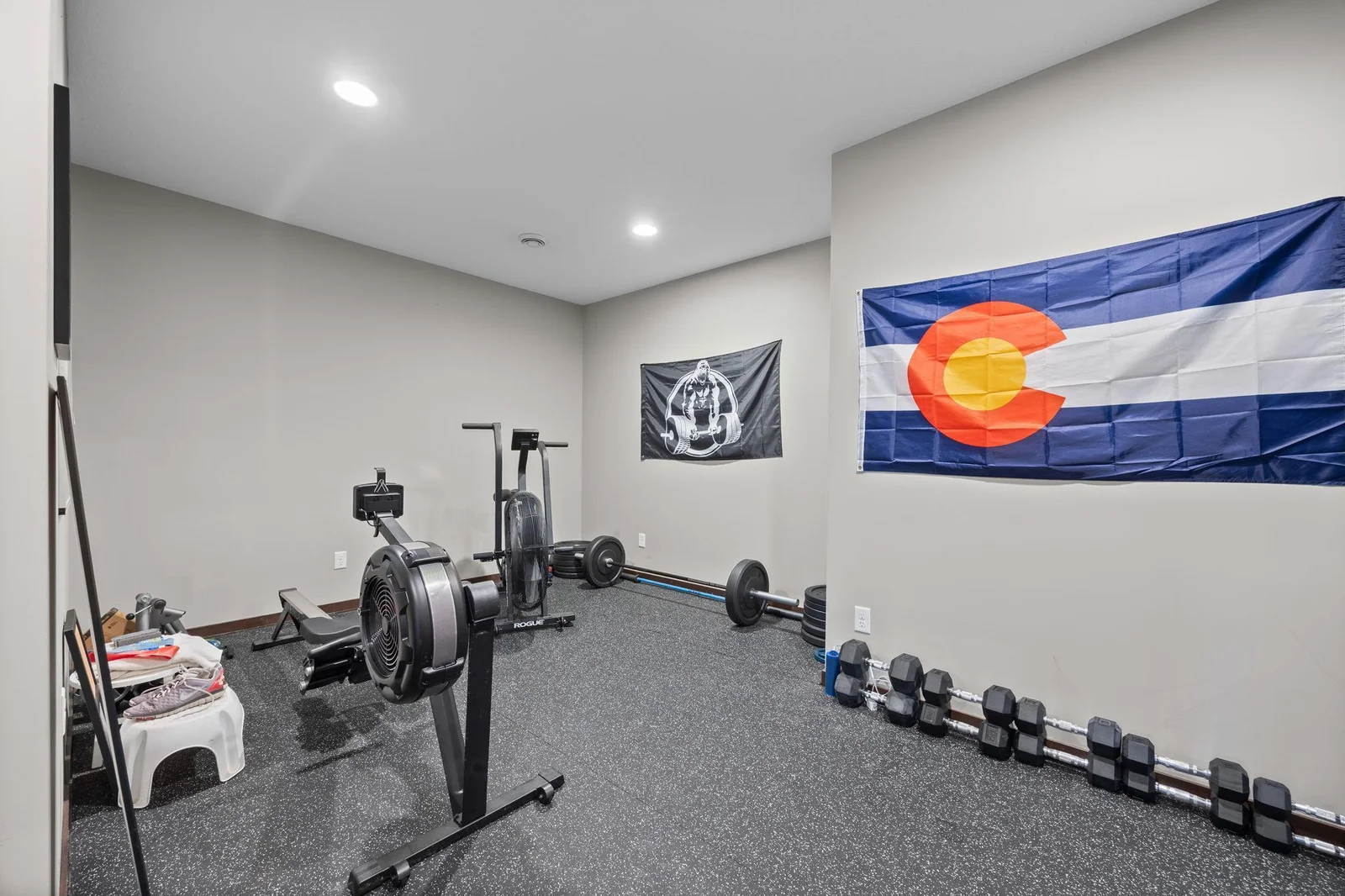 Along with enjoying the endless trail systems throughout the neighborhood you'll love having your own home gym!