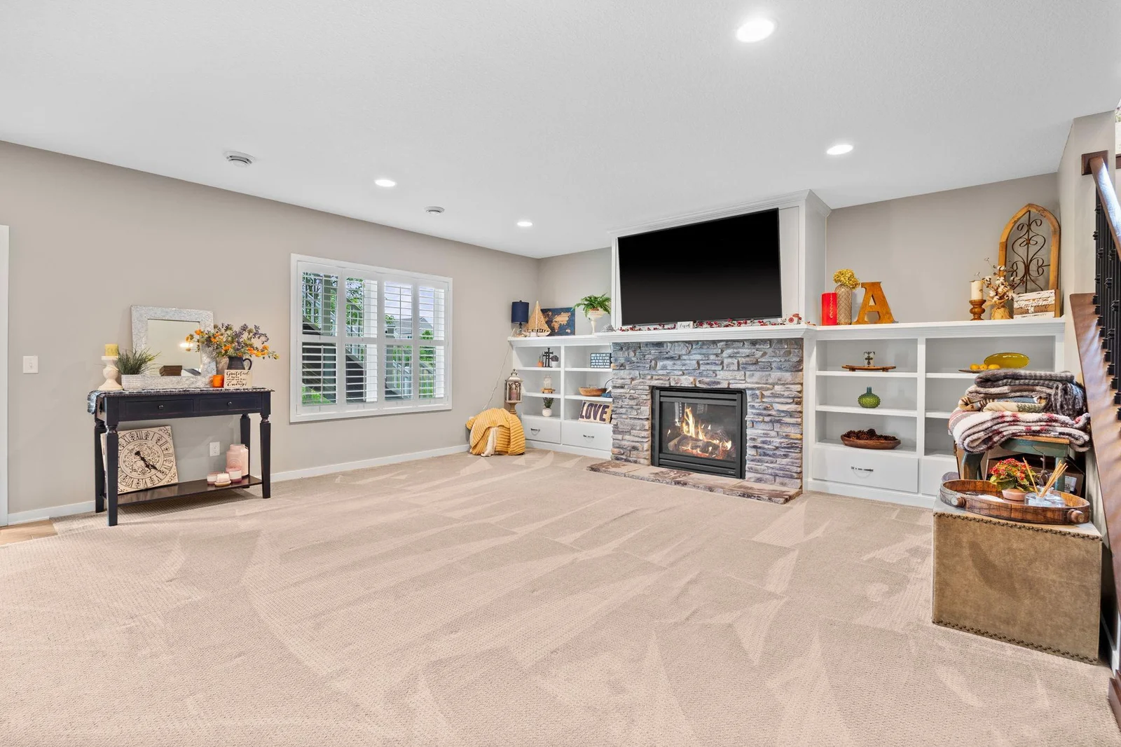 Lower Level Family/Amusement Room