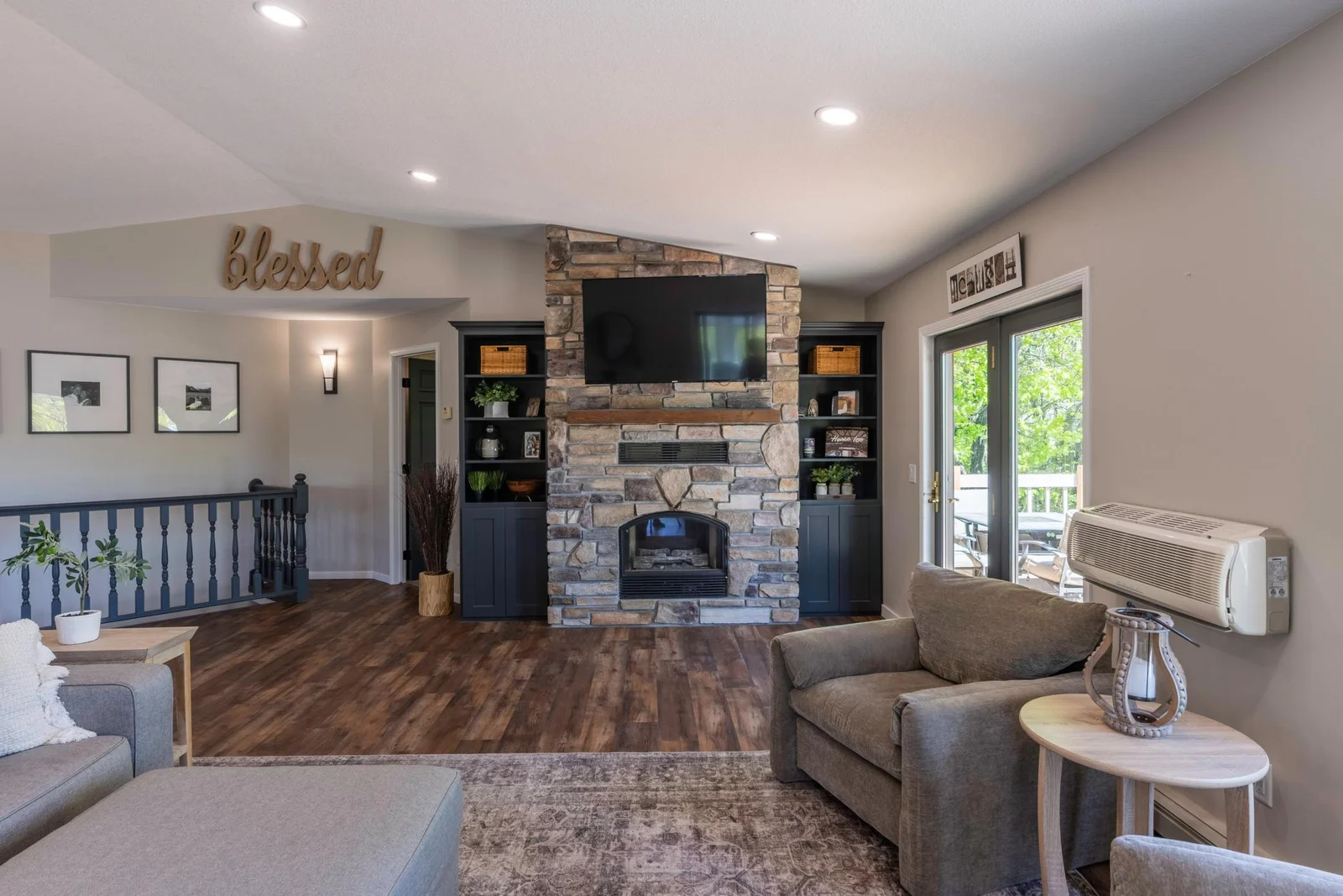 Main Level Fireplace
