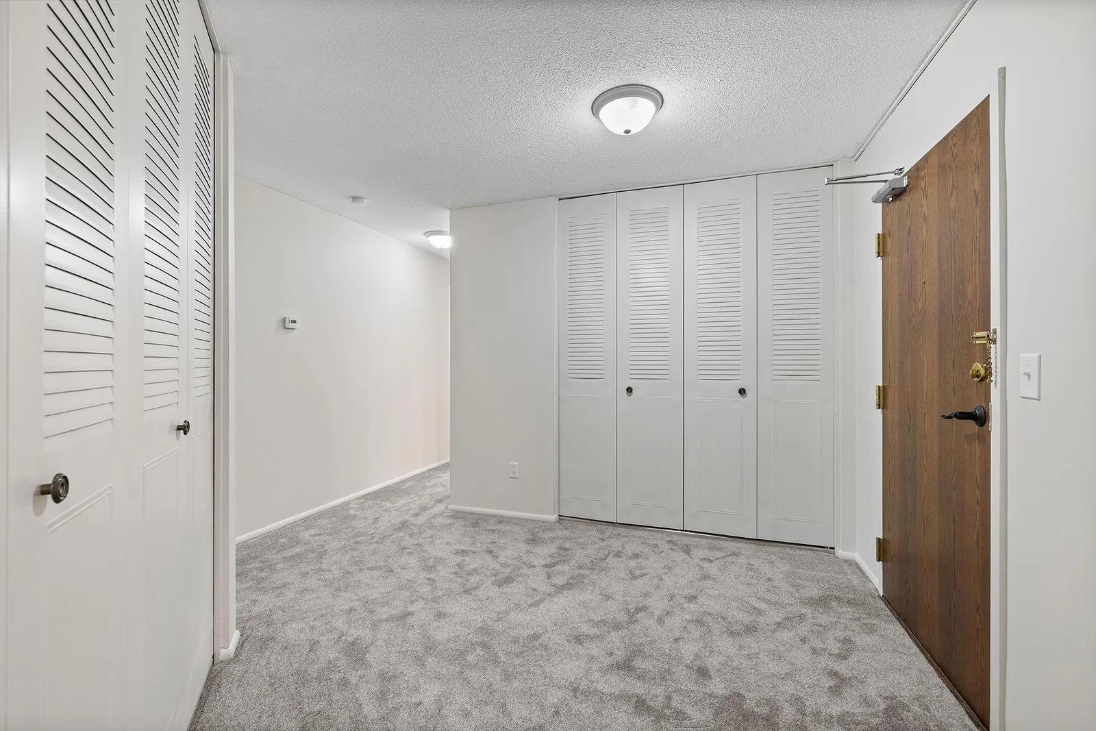 Entry foyer of condominium