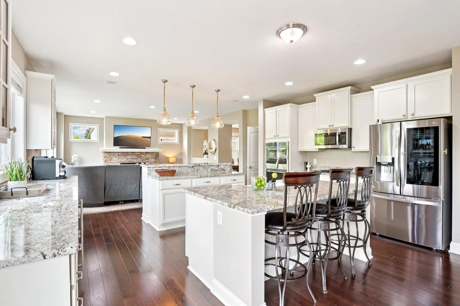 Open and flowing floor plan designed for modern living and effortless entertaining.
