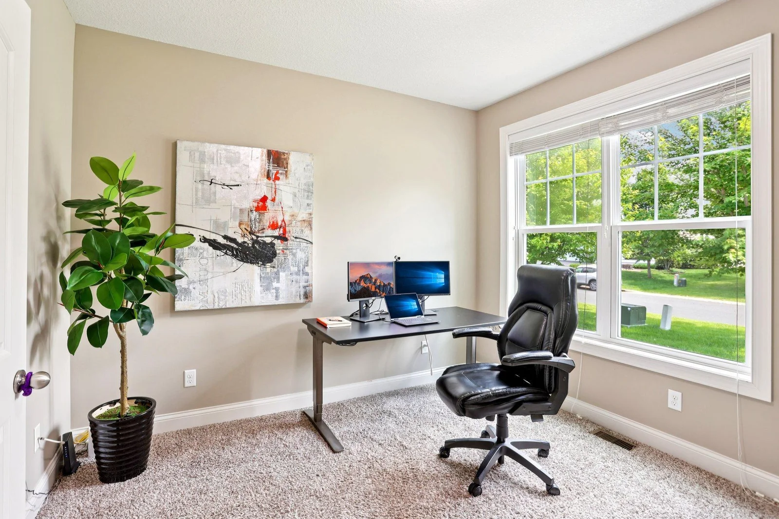 Two main floor offices or flex rooms—ideal for work-from-home, hobbies, or study spaces.