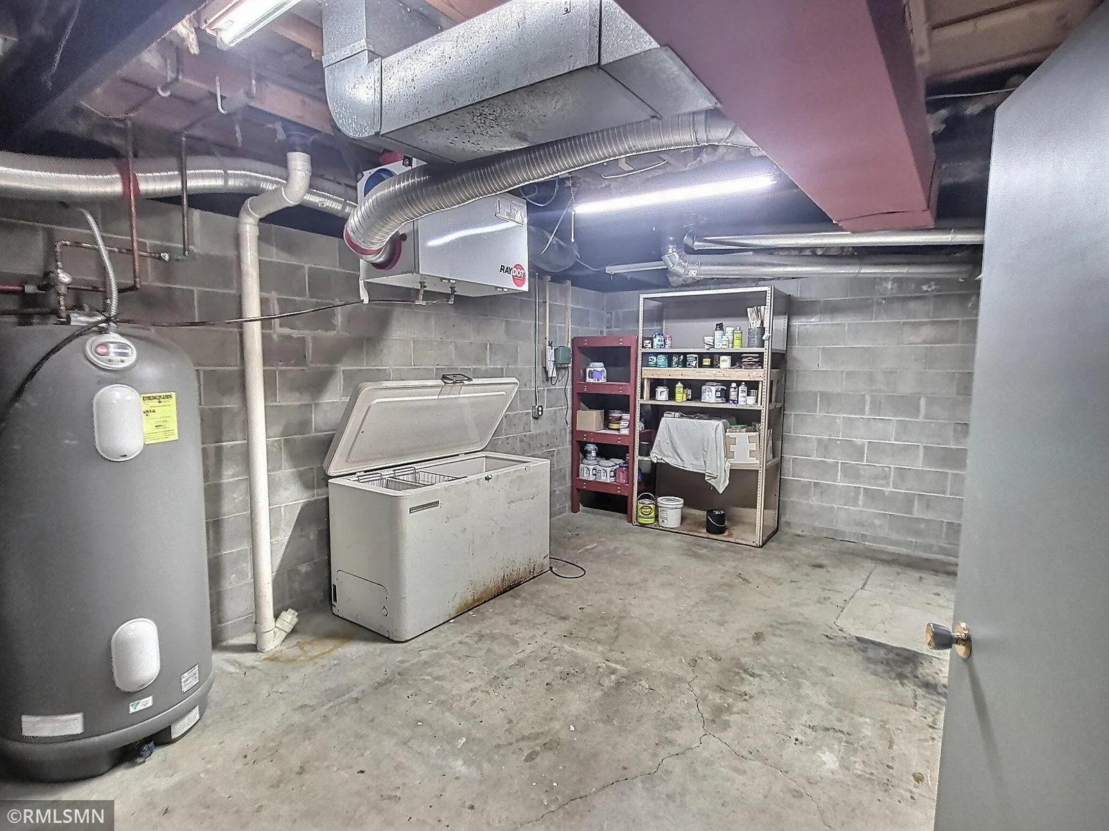 Another view of the the utility room.  Water softener was new in 2023.