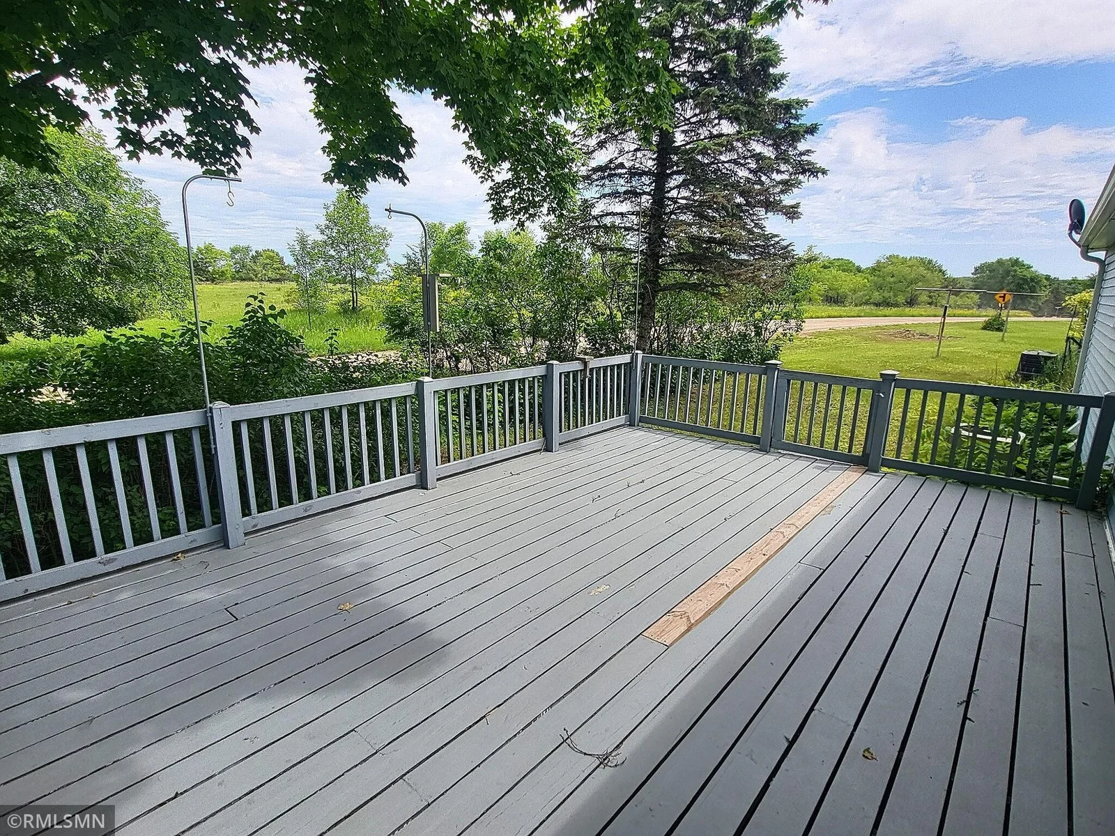 Imagine bbq up some summer fun on this spacious deck or just taking in the sun. Plenty of space for all of your patio/deck furniture.