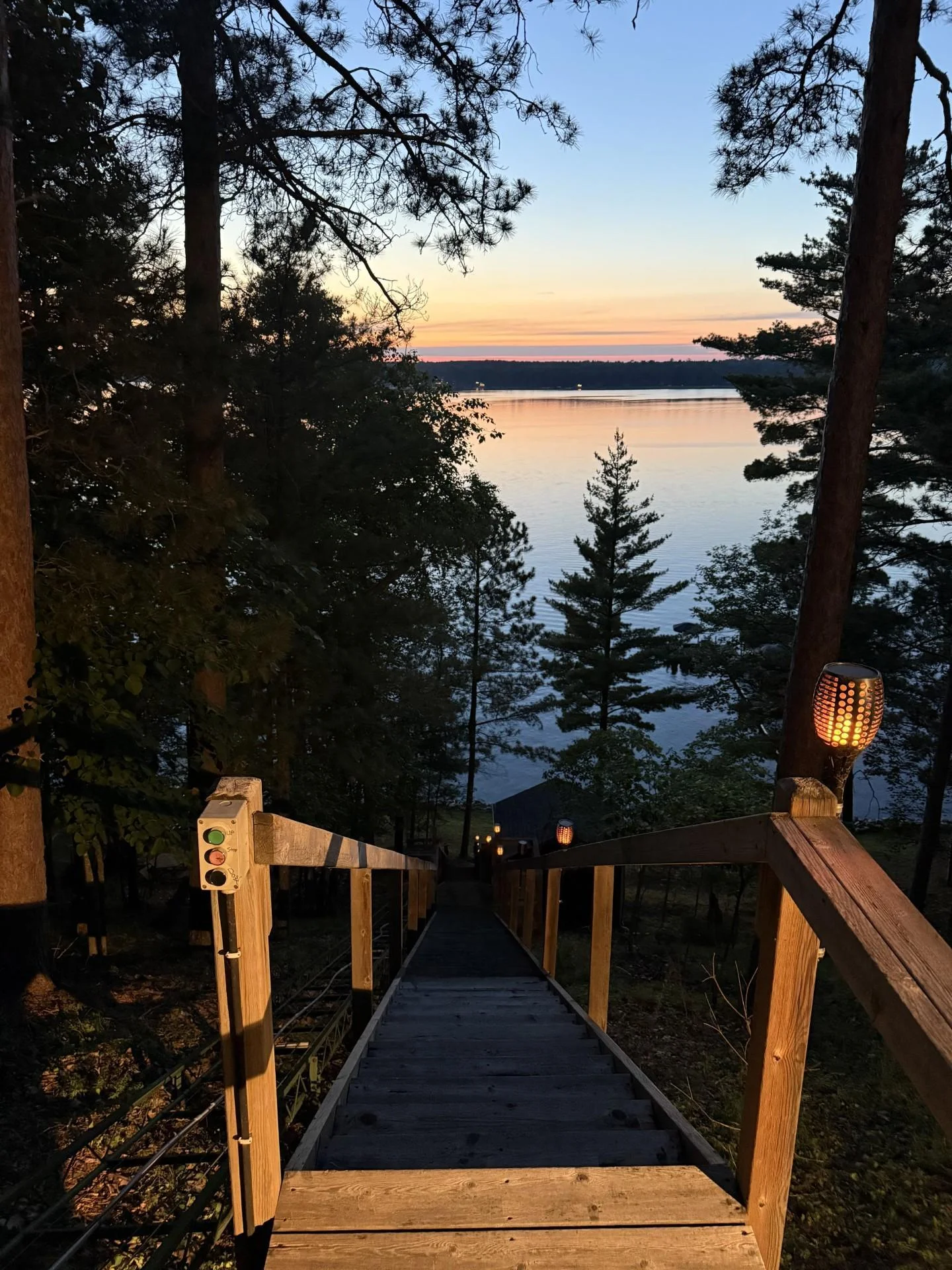 Ride the hill tram or take steps down to the water's edge!  Breathtaking views!