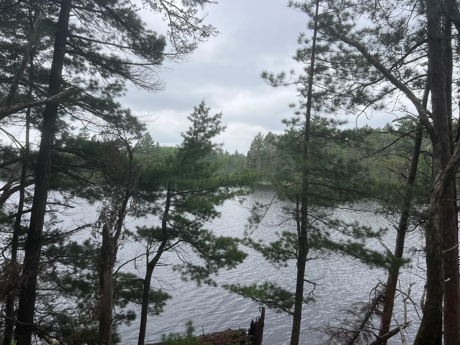 Panoramic lake views