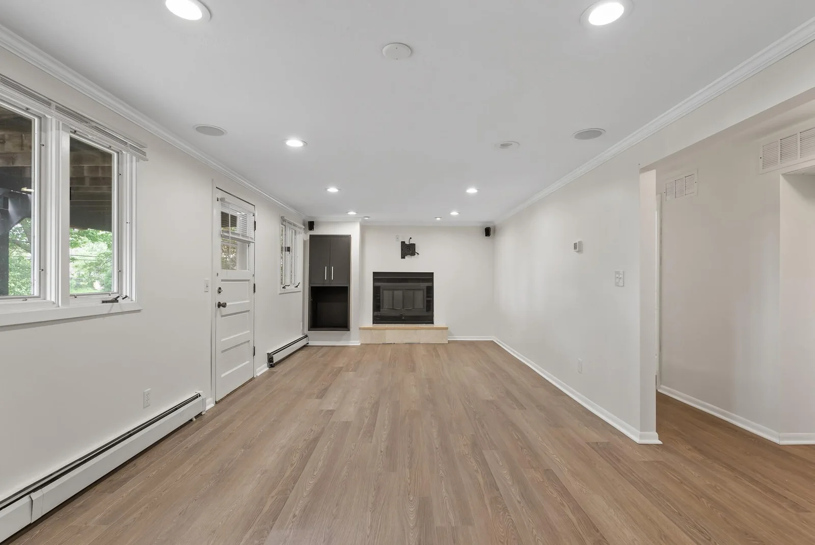 Lower level family room