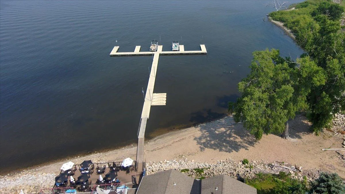 Aerial View of Lake Pepin & Mississippi River