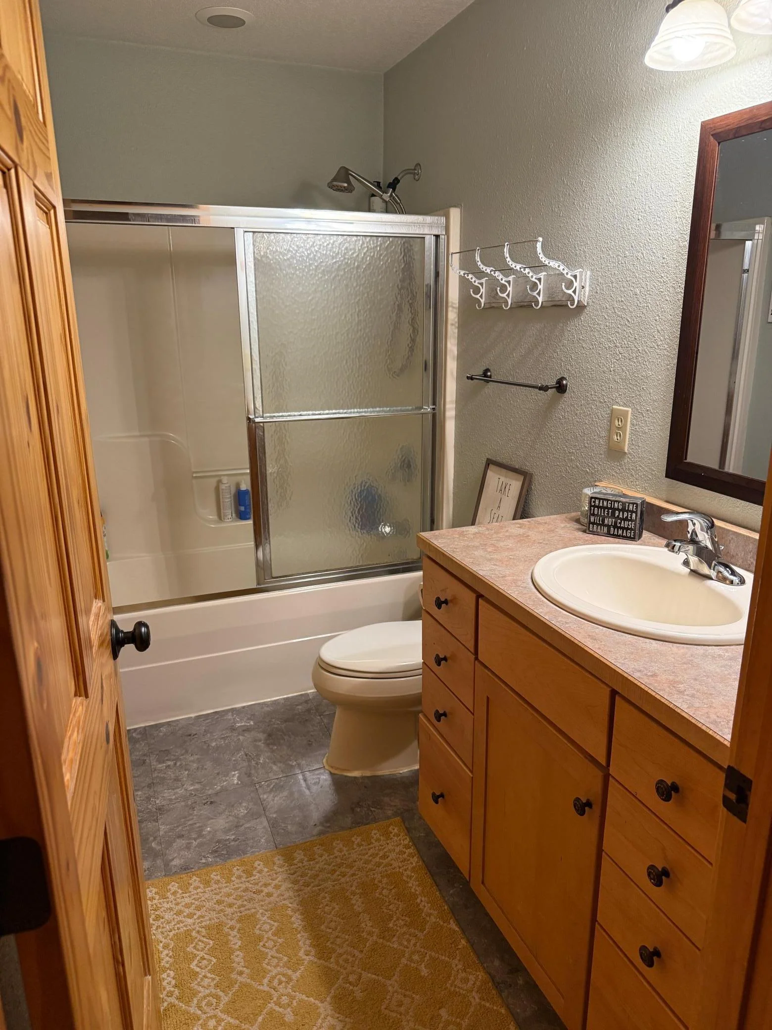 main floor bathroom