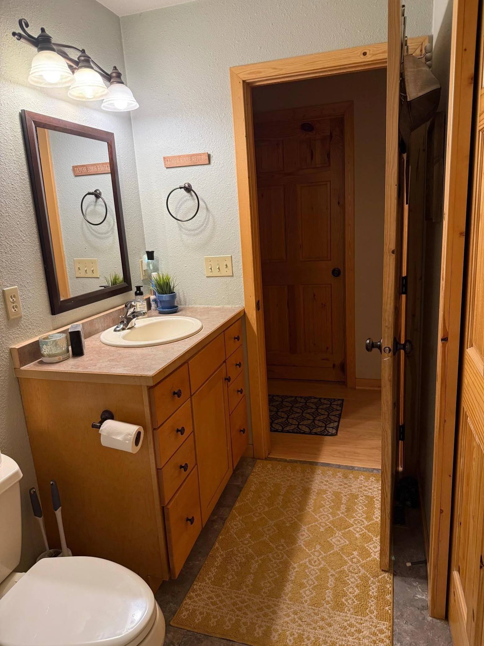 main floor bathroom