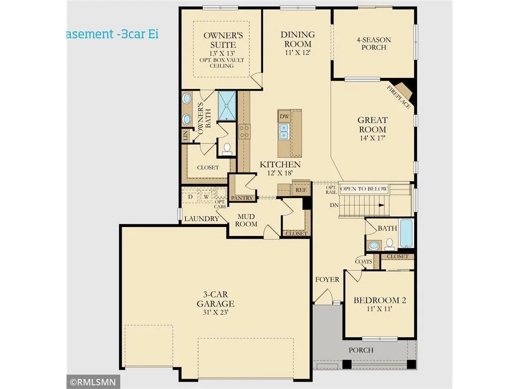 FLOOR PLAN MAIN FLOOR