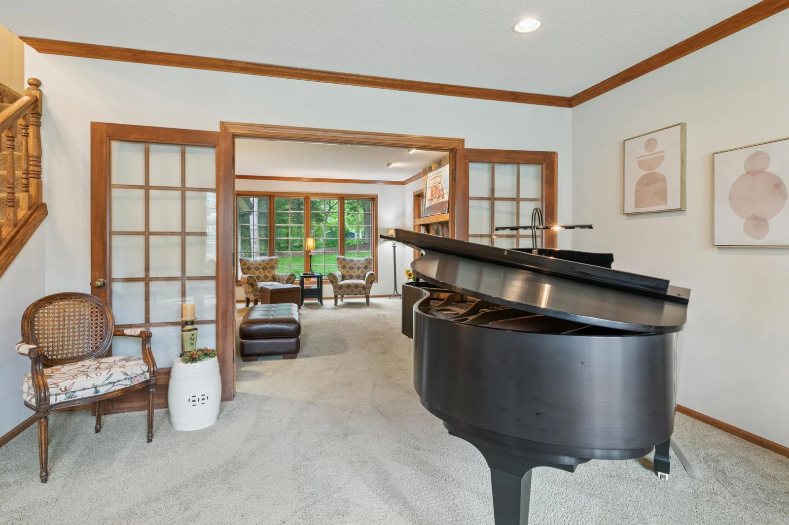 Living room French Doors