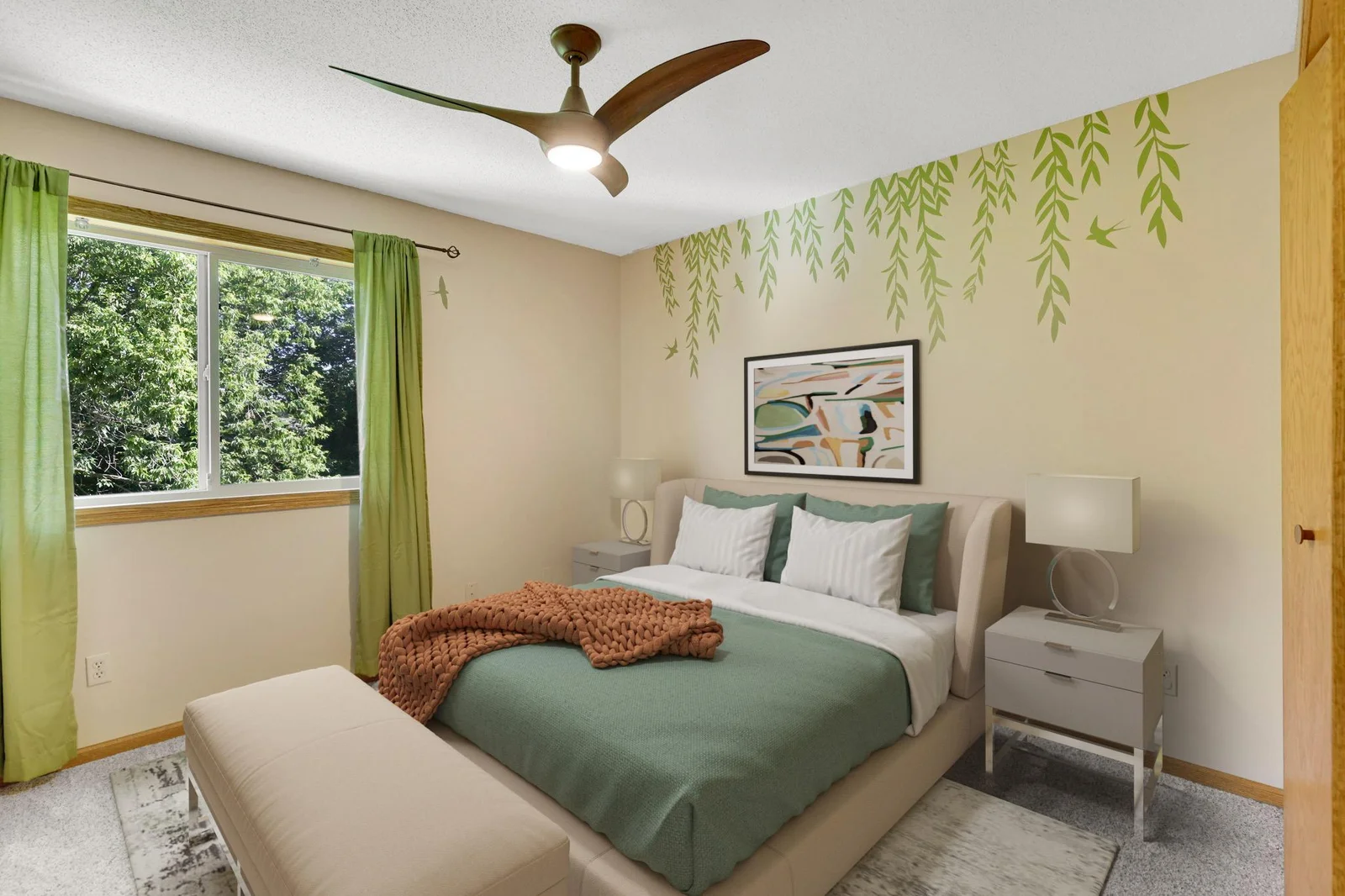 2nd of 3 upper level bedrooms