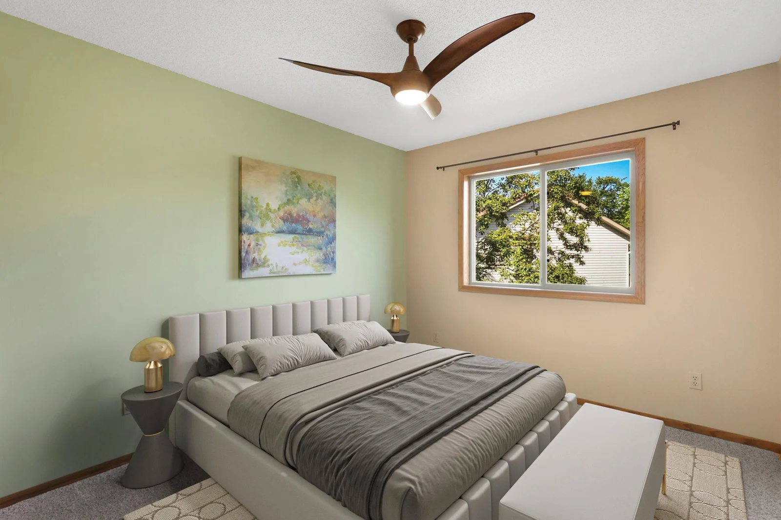 3rd of 3 upper level bedrooms