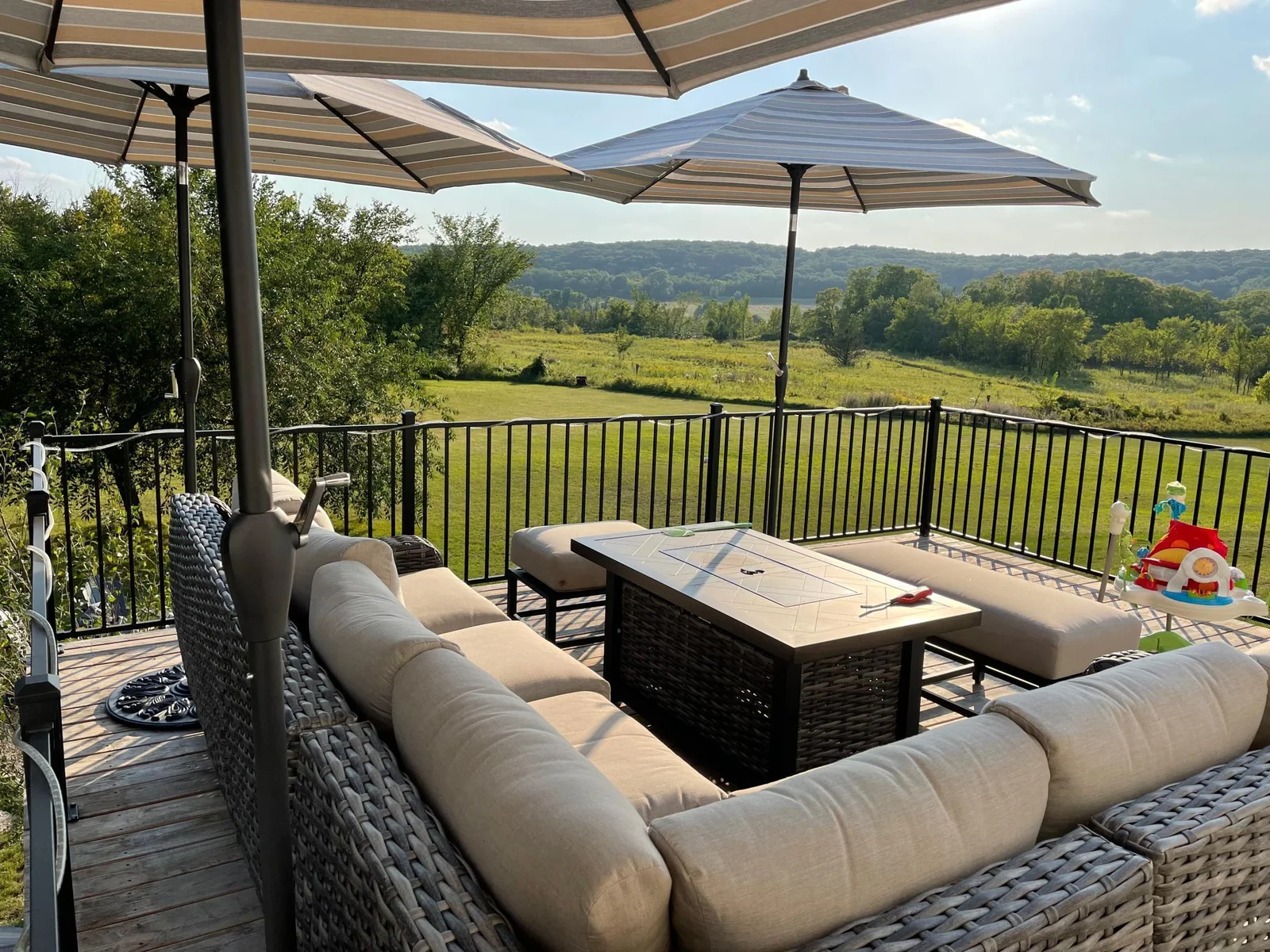 Deck off of Living Room