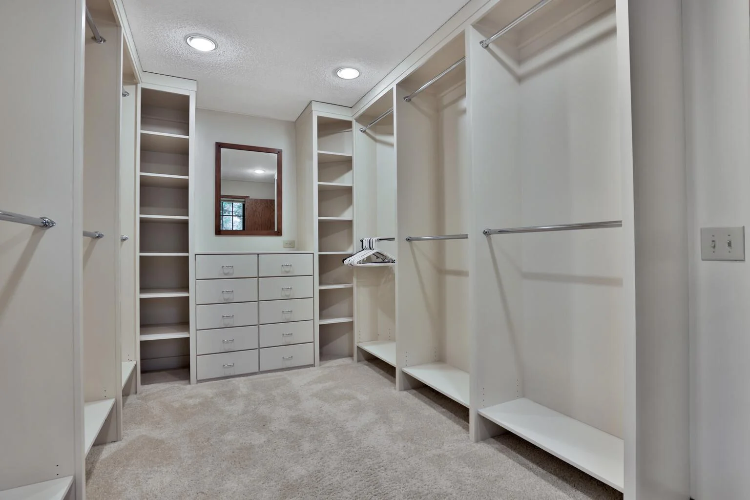 Primary Custom Walk-in Closet