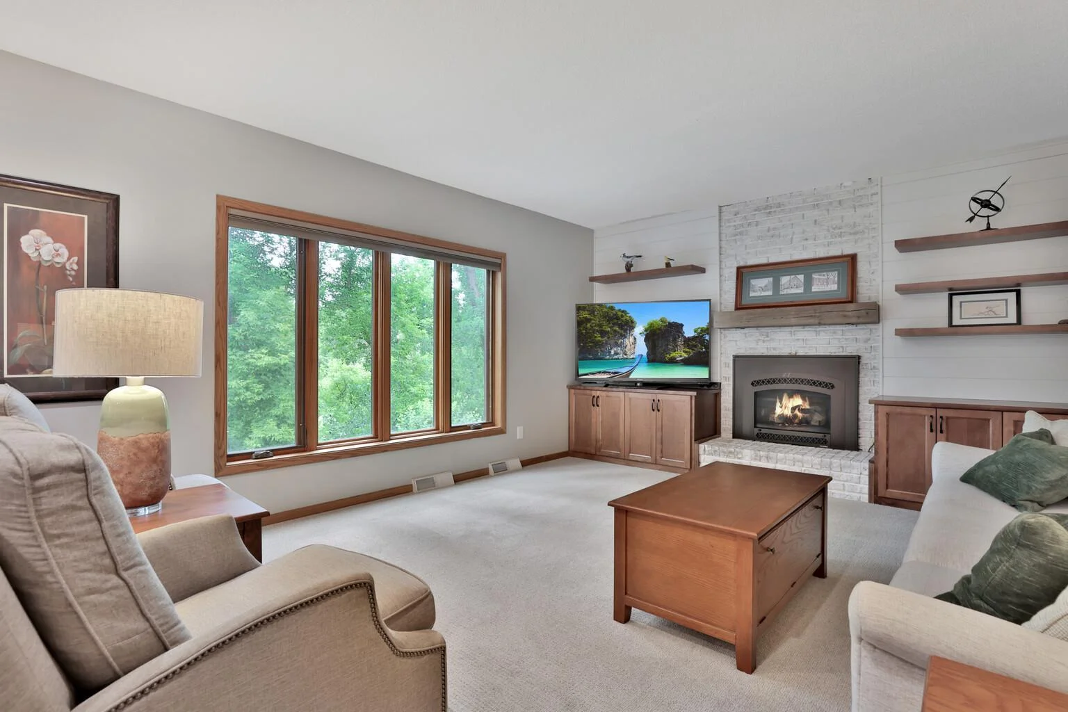 Updated Family Room