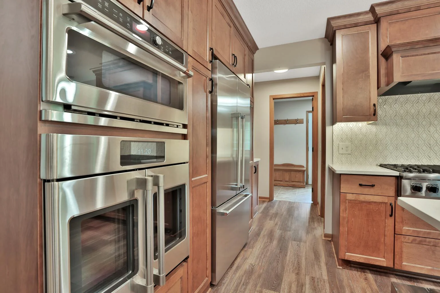 High-End Stainless Steel Appliances