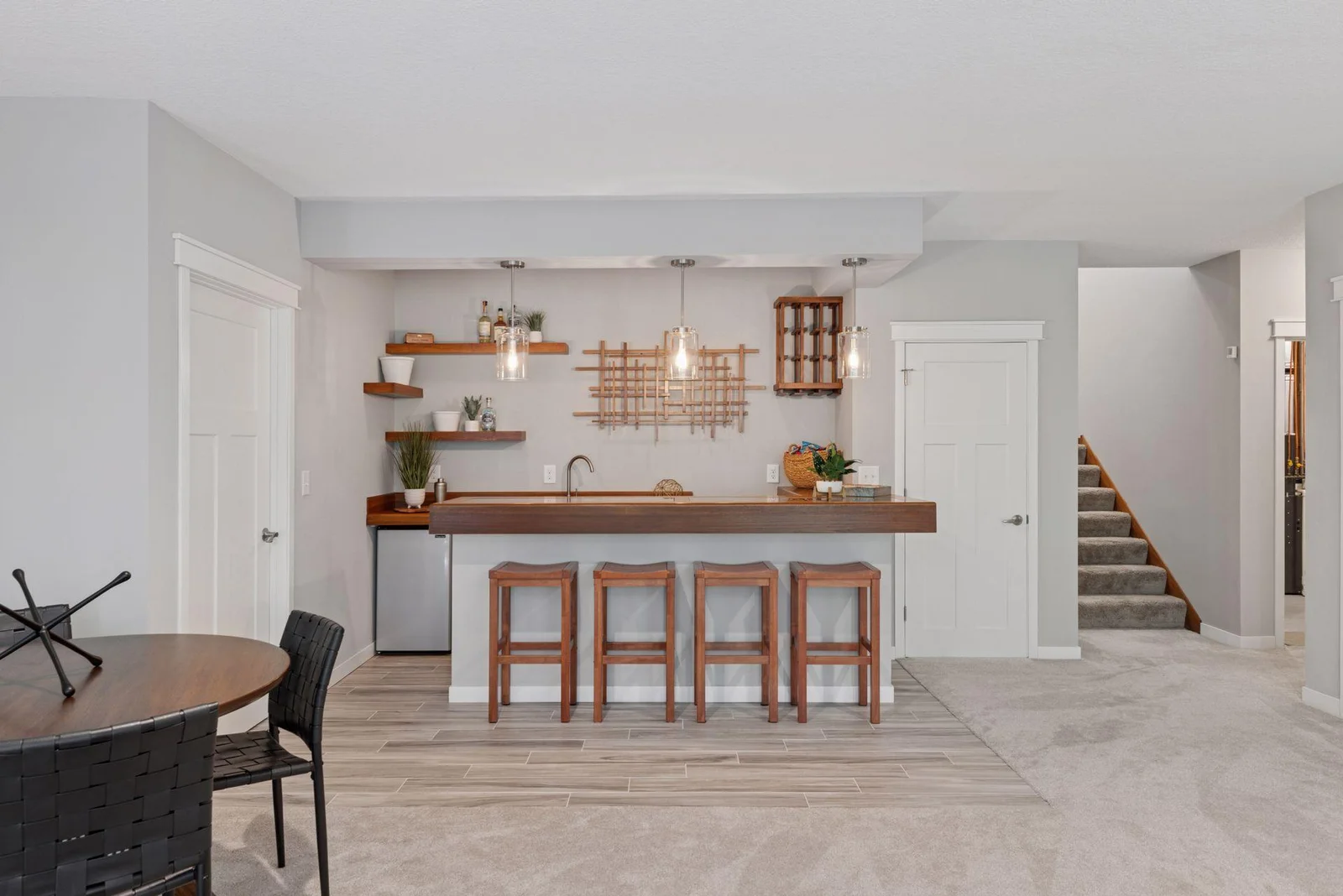 Welcome to the lower level—a perfect space to relax or entertain in style.