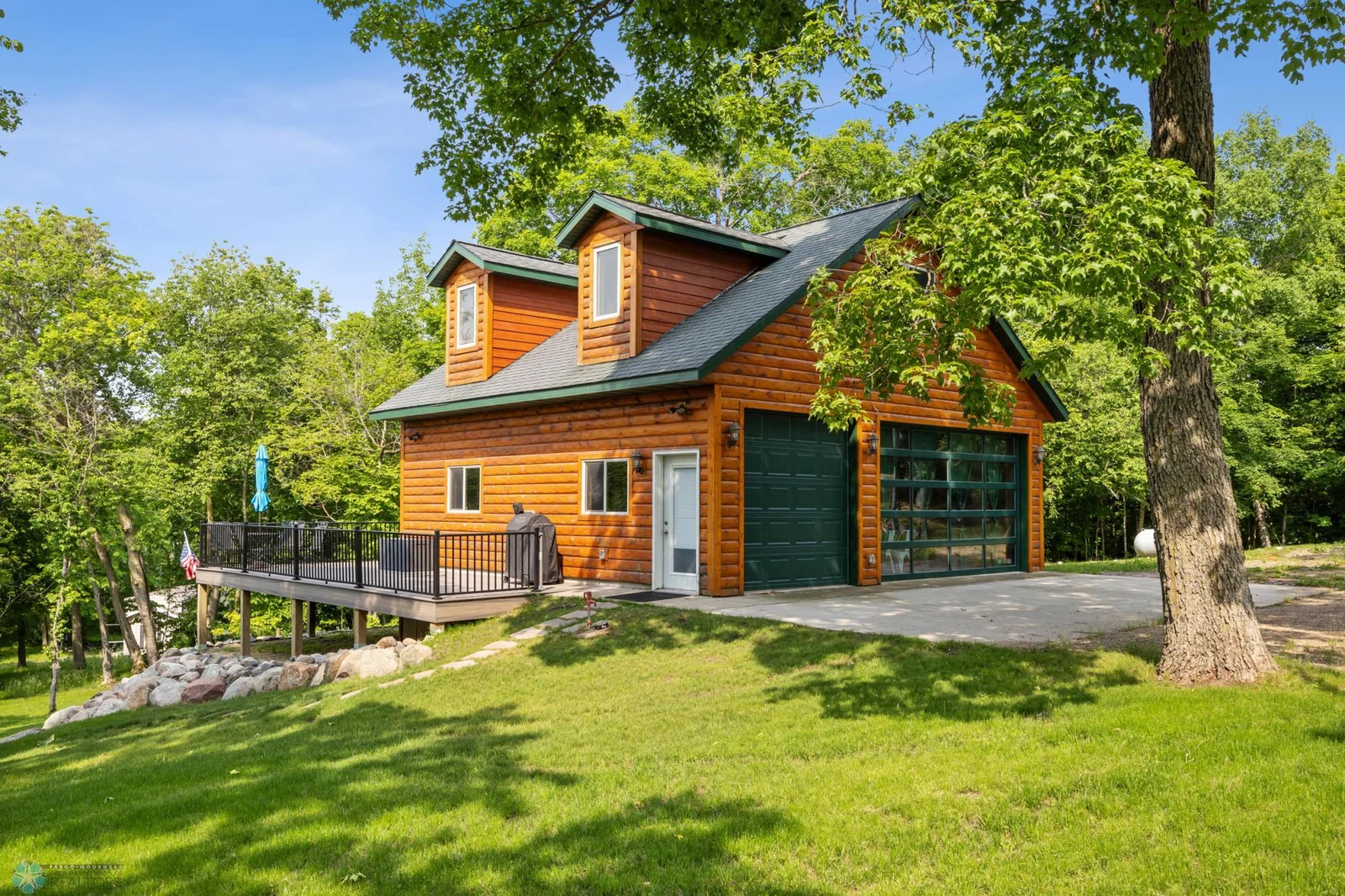 Front Corner of Cabin
