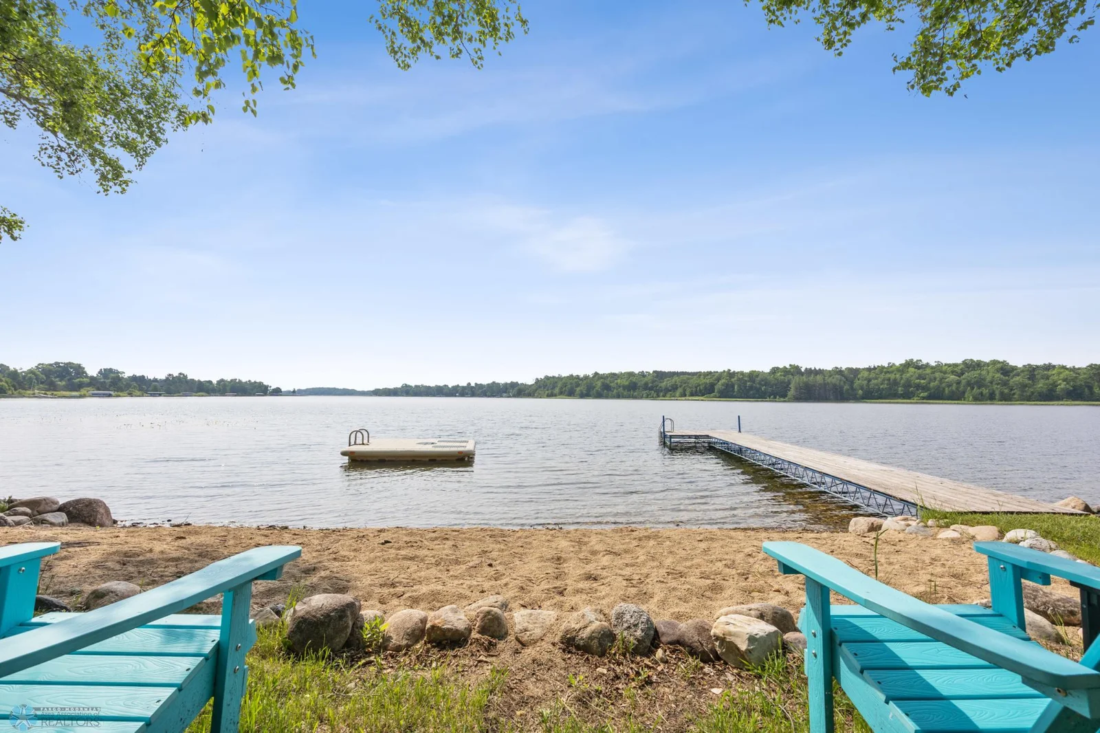 Lake shoreline