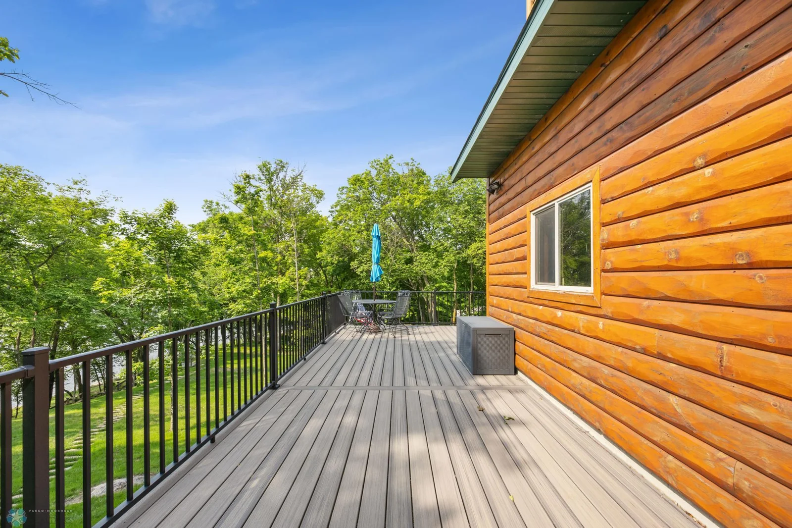 Deck on Cabin